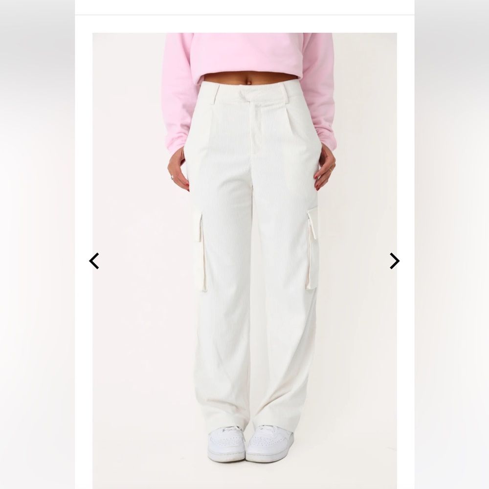 NEW Kittenish Winter Daze Ivory Cargo Pant